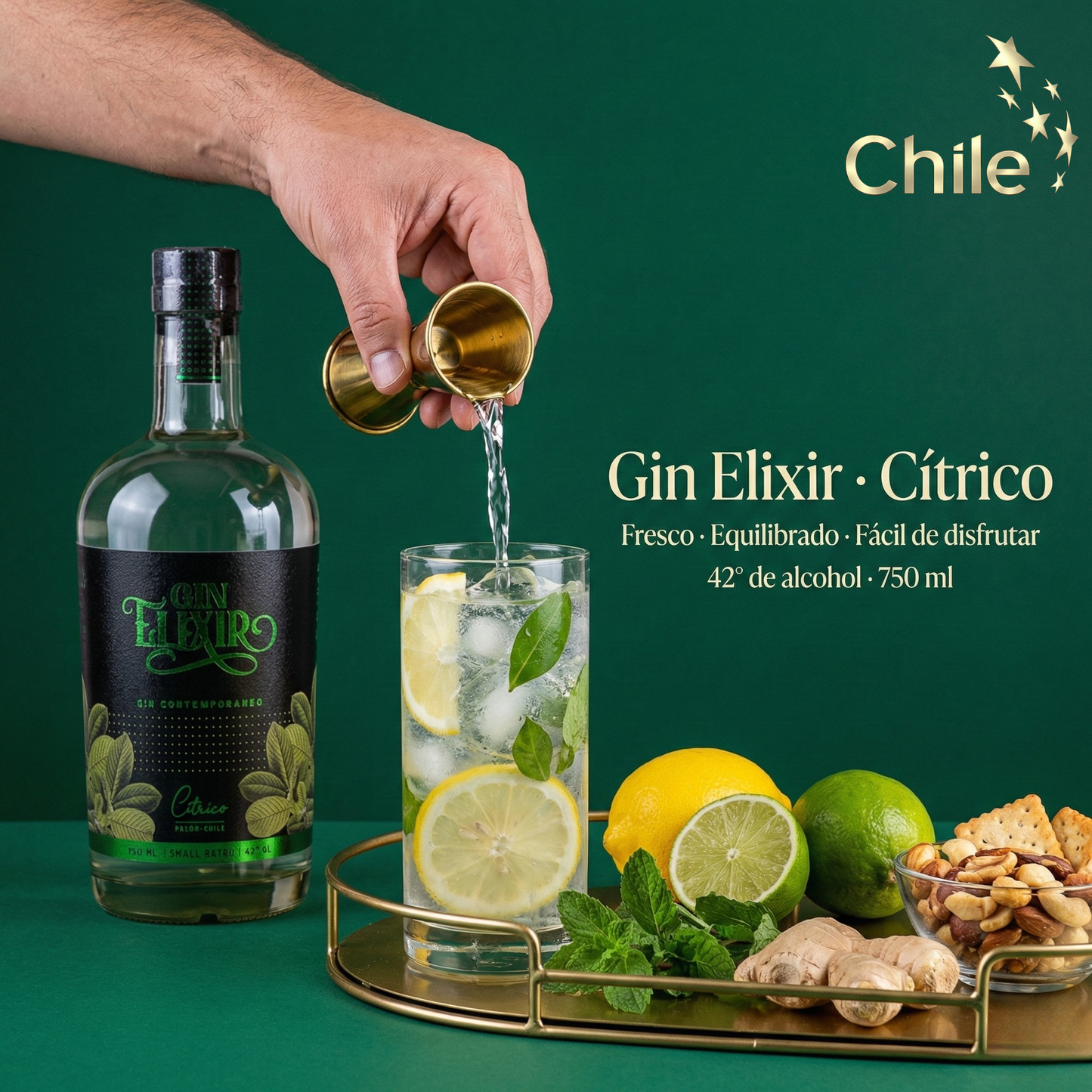 Gin Elixir Cítrico 750 ml