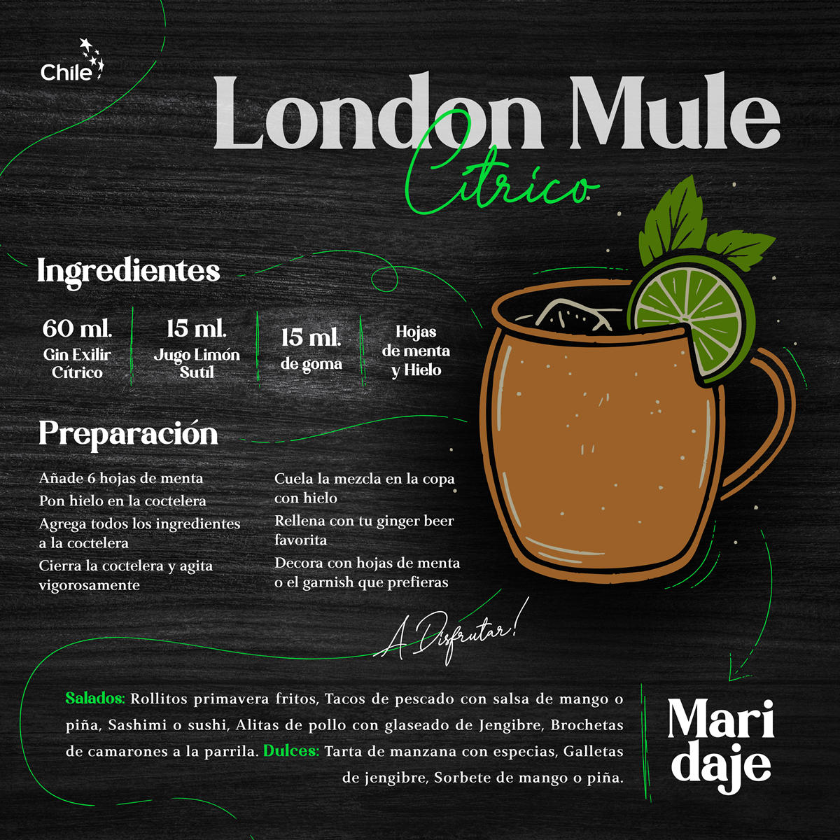 Gin Elixir Cítrico 750 ml